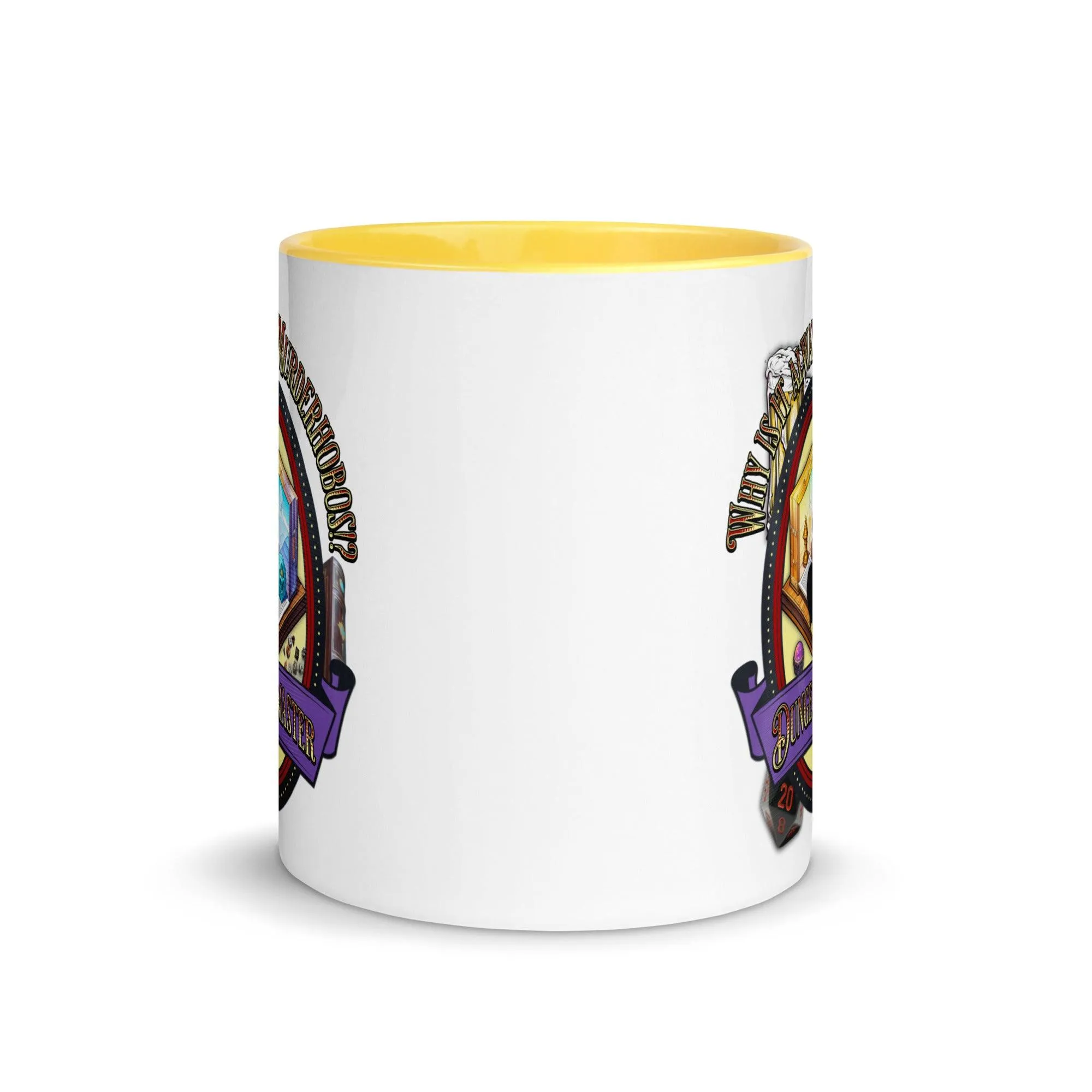 "Why is it always Murderhobos!?" Dungeon Master Two-Toned Color Mug