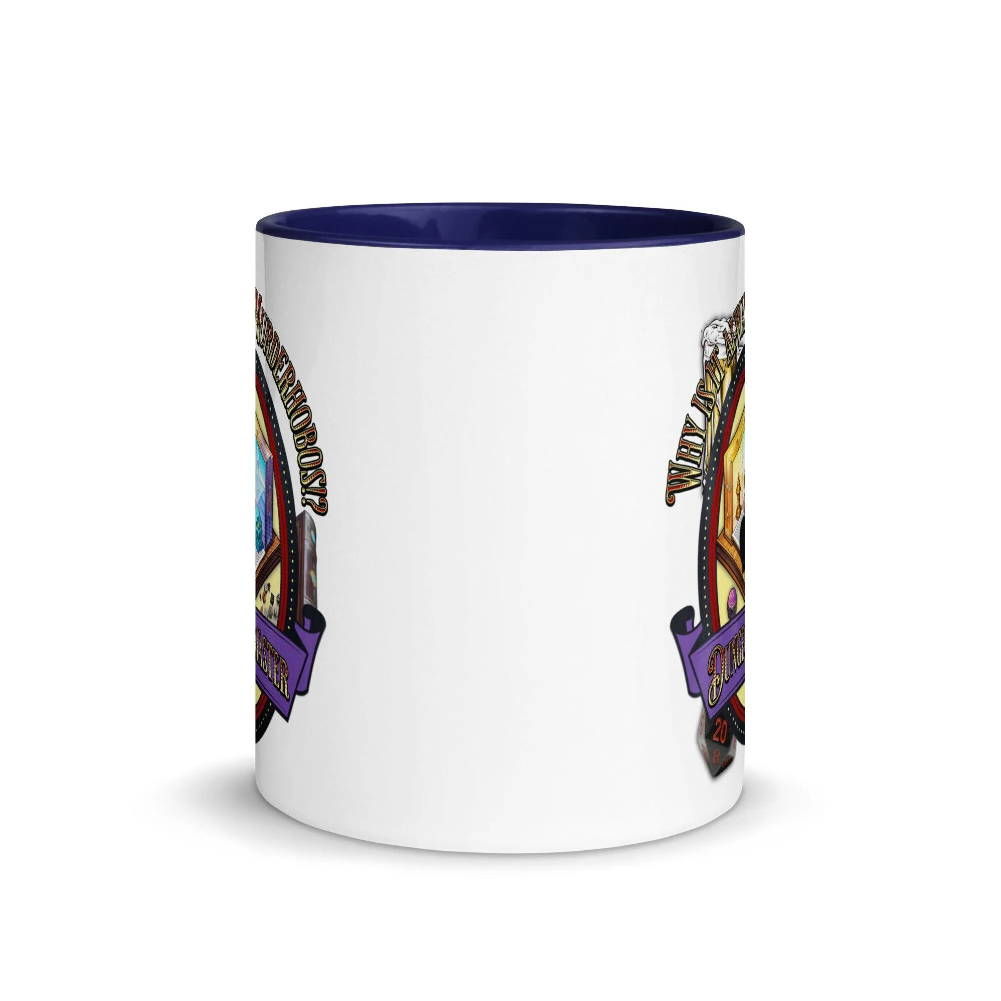 "Why is it always Murderhobos!?" Dungeon Master Two-Toned Color Mug