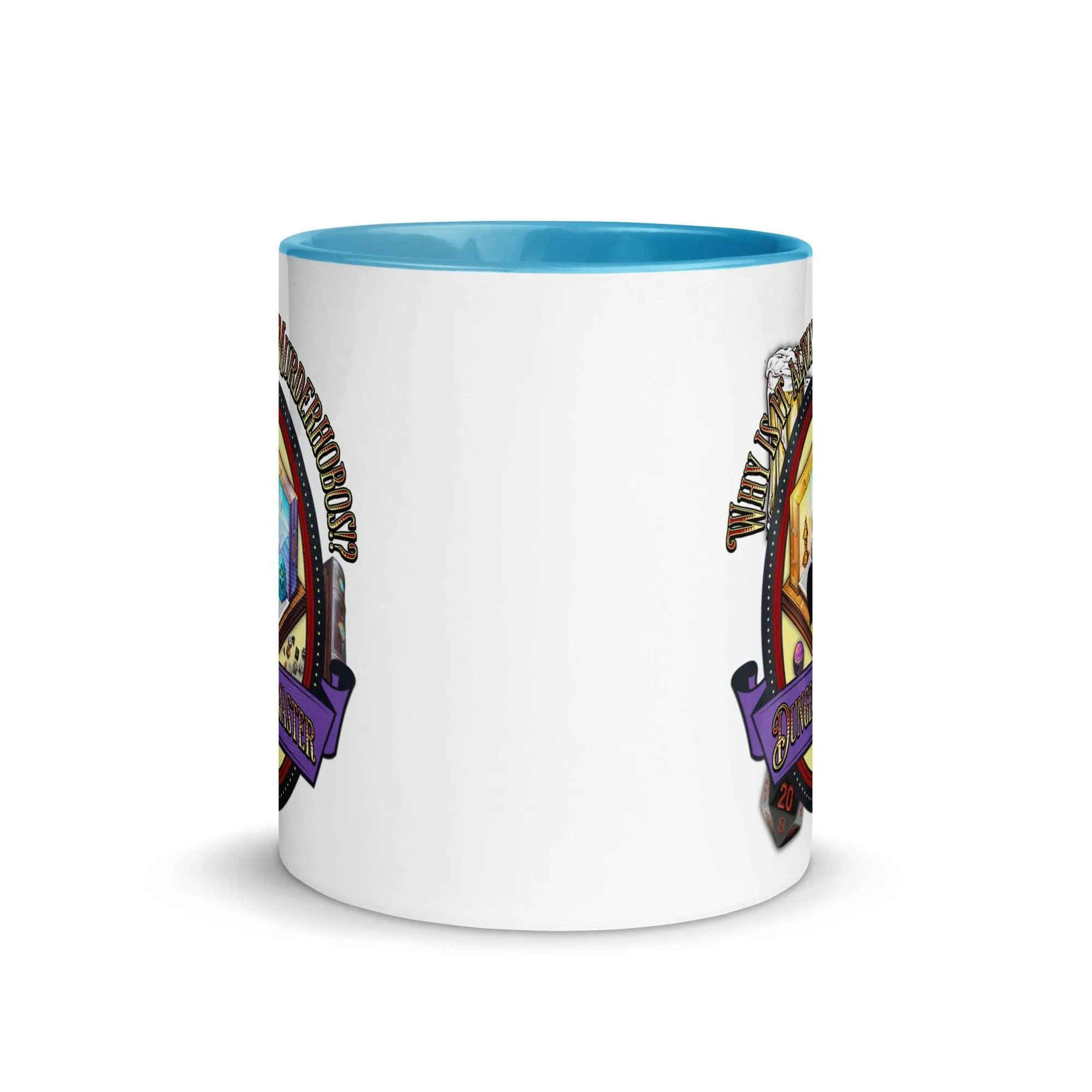 "Why is it always Murderhobos!?" Dungeon Master Two-Toned Color Mug