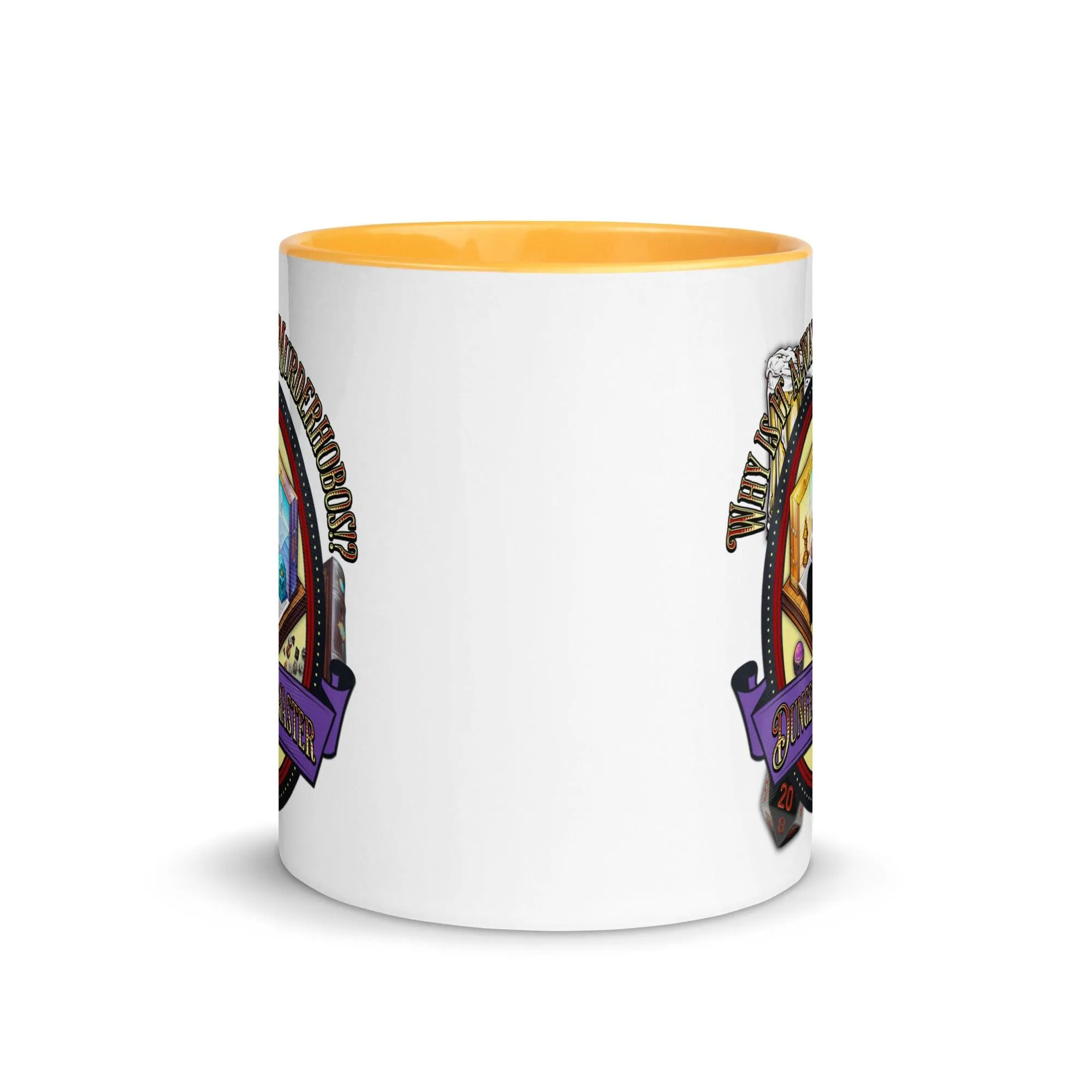 "Why is it always Murderhobos!?" Dungeon Master Two-Toned Color Mug