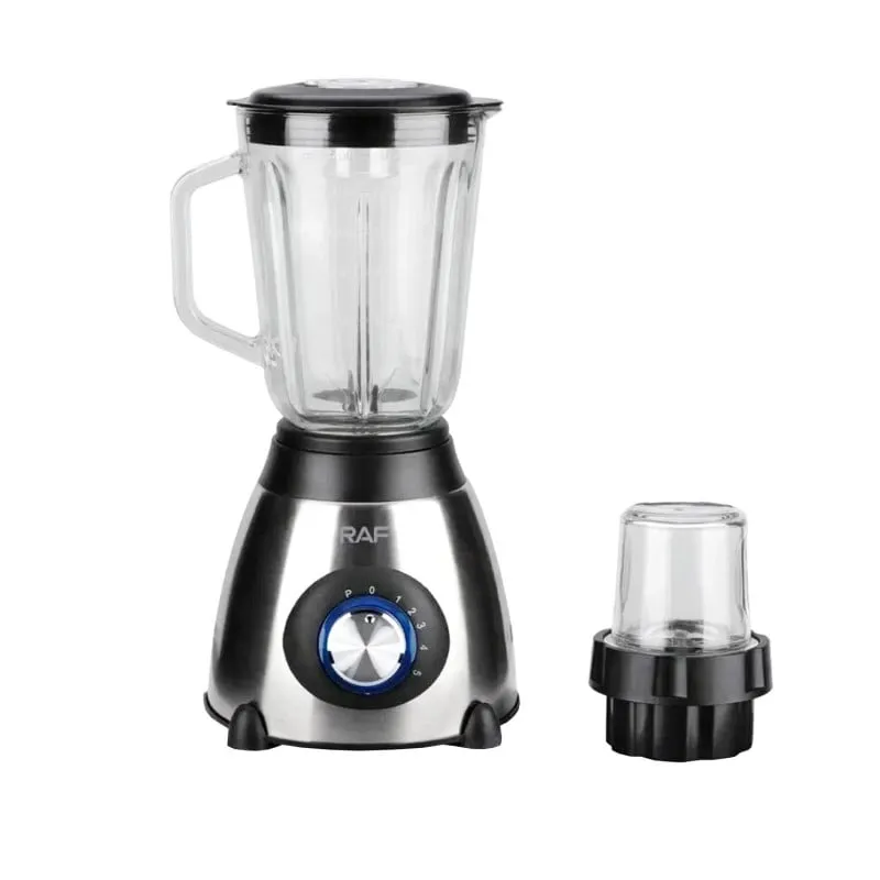 Raf Blender, 6Blads, 1000Watts, Silver