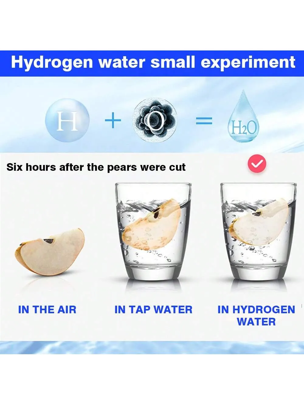 Rechargeable Portable Hydrogen Water Bottle, Hydrogen Water Bottle Generator For Travel, Home, Office Use