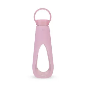 Revive Glass Water Bottle , Pink