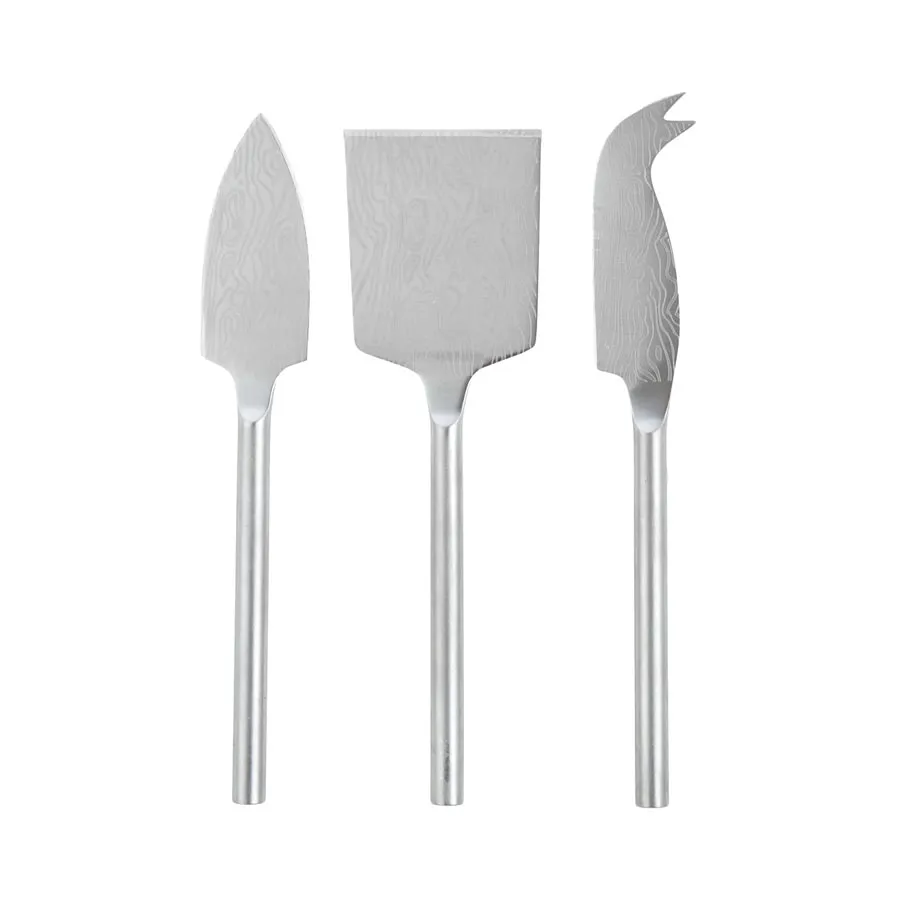 Ripple Cheese Knife Set (3pc)