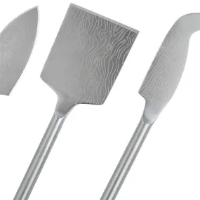 Ripple Cheese Knife Set (3pc)