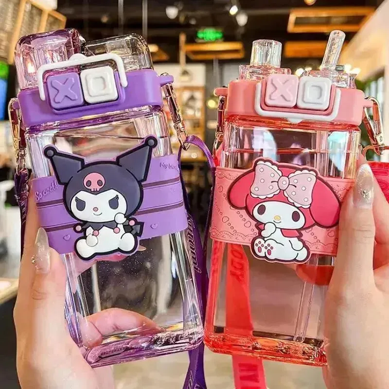 Sanrio Kuromi 2 in 1 Tritan Bottle (520 ml)