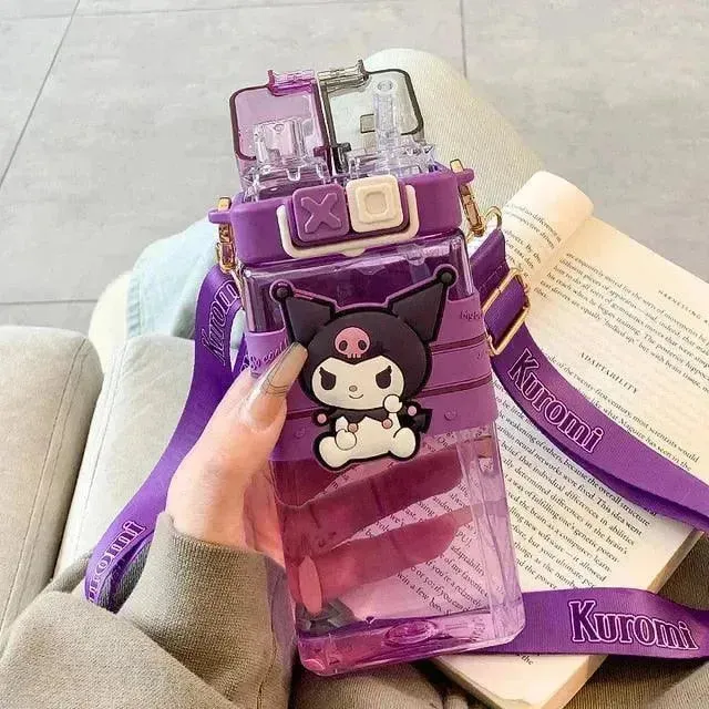 Sanrio Kuromi 2 in 1 Tritan Bottle (520 ml)