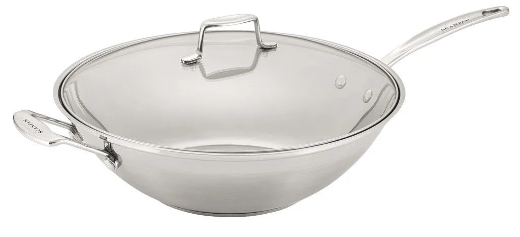 Scanpan Impact Wok & Lid 32cm