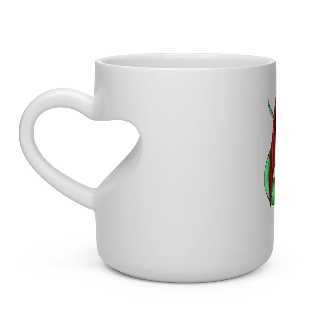 Screech Heart Shape Mug