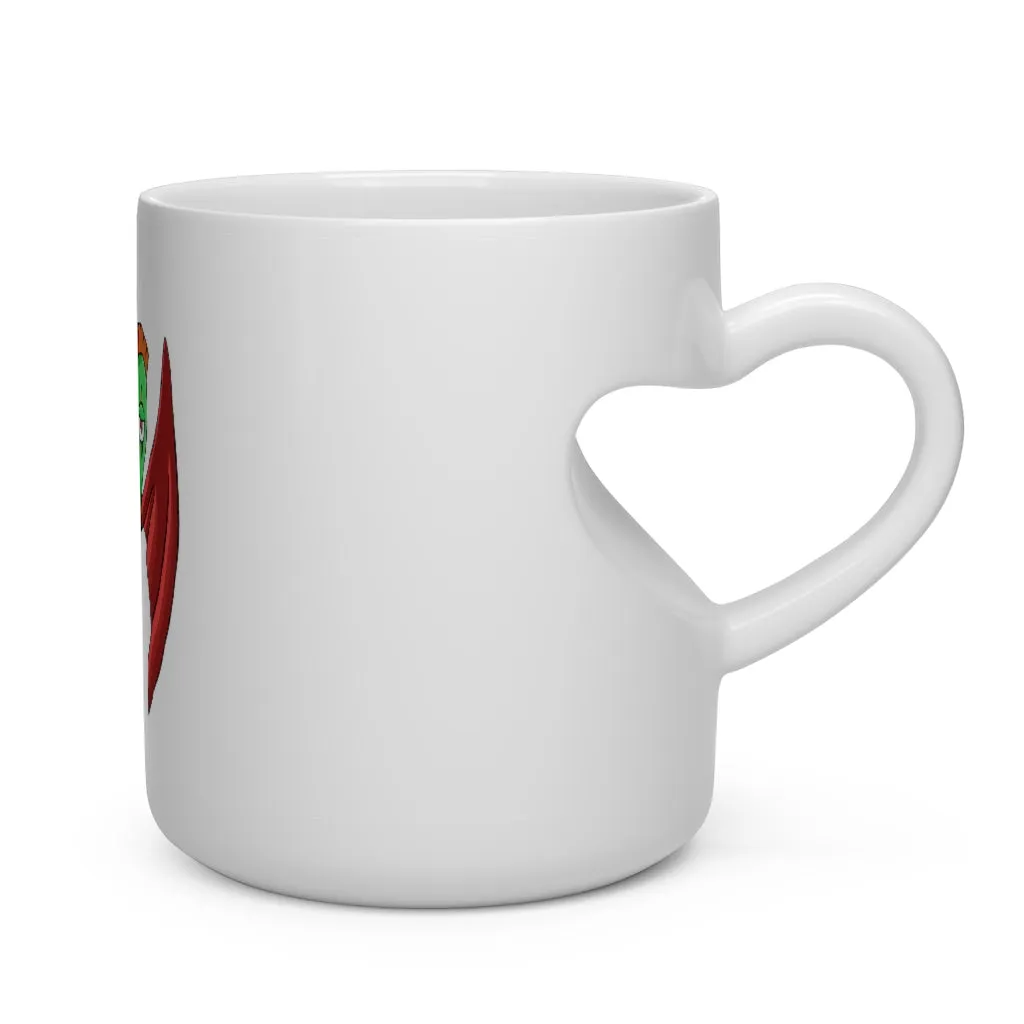 Screech Heart Shape Mug