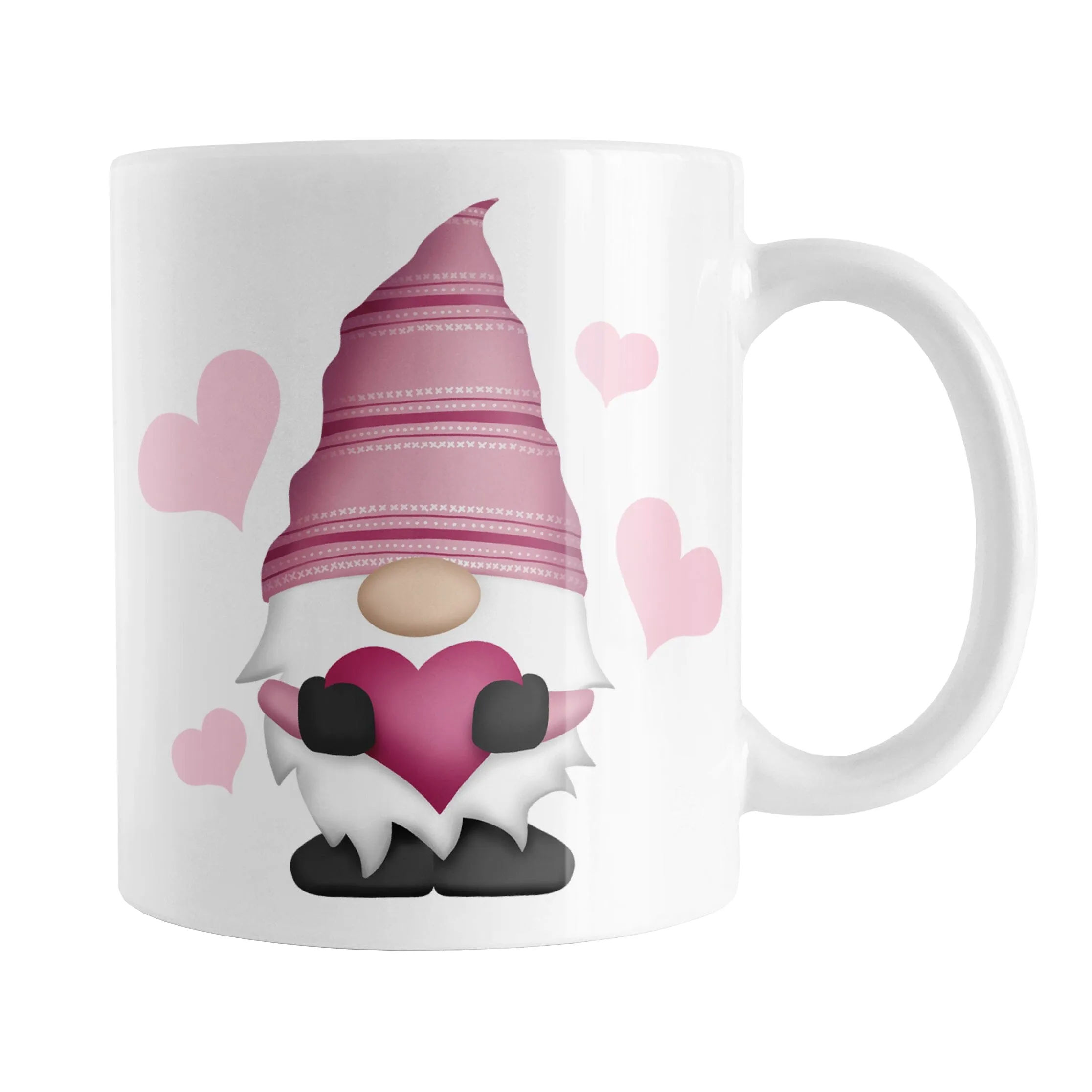 Set of 4 Holiday Gnome Mugs