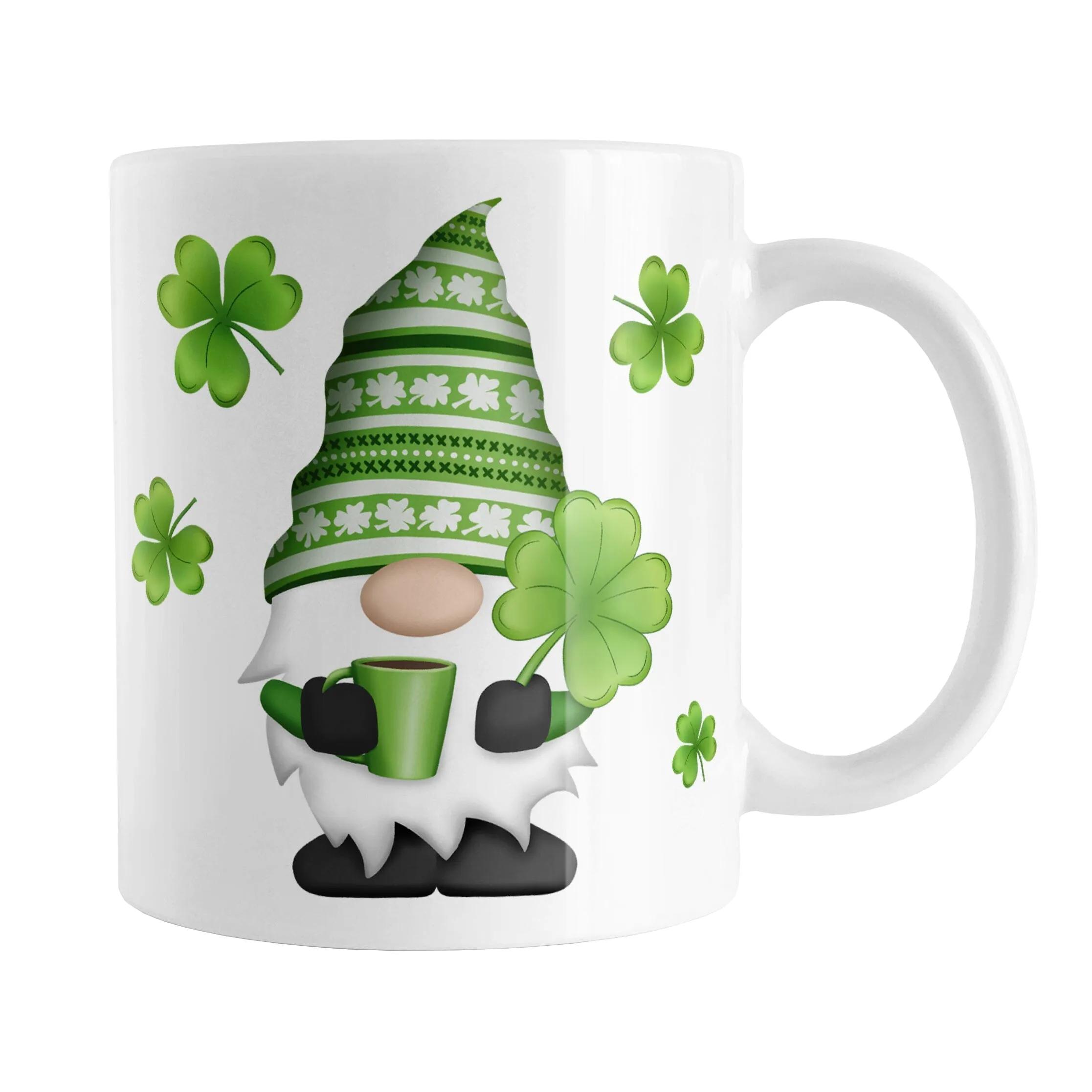 Set of 4 Holiday Gnome Mugs