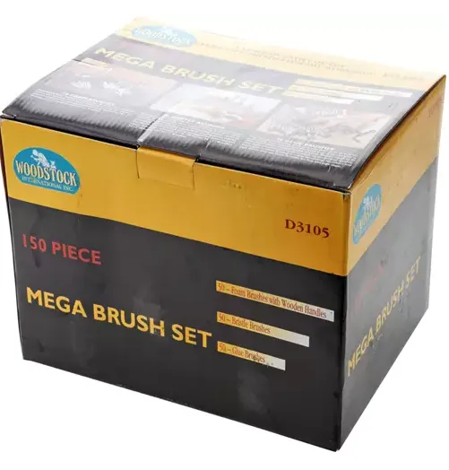 Shop Fox Tools Mega Brush, 150 pc. Set