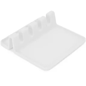 Silicone Utensil Rest With Drip Pad - Keep Your Kitchen Neat And Tidy With This