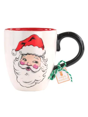 Simply Southern Ceramic Mug - Santa