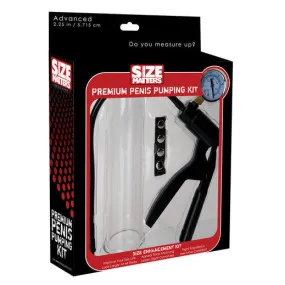 SIZE MATTERS PREMIUM PENIS PUMPING KIT