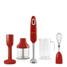 Smeg Hand Blender 50'Style Red Hbf22rdeu