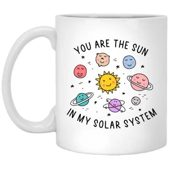 Solar System Mug Couples Best Friend Coffee Cup