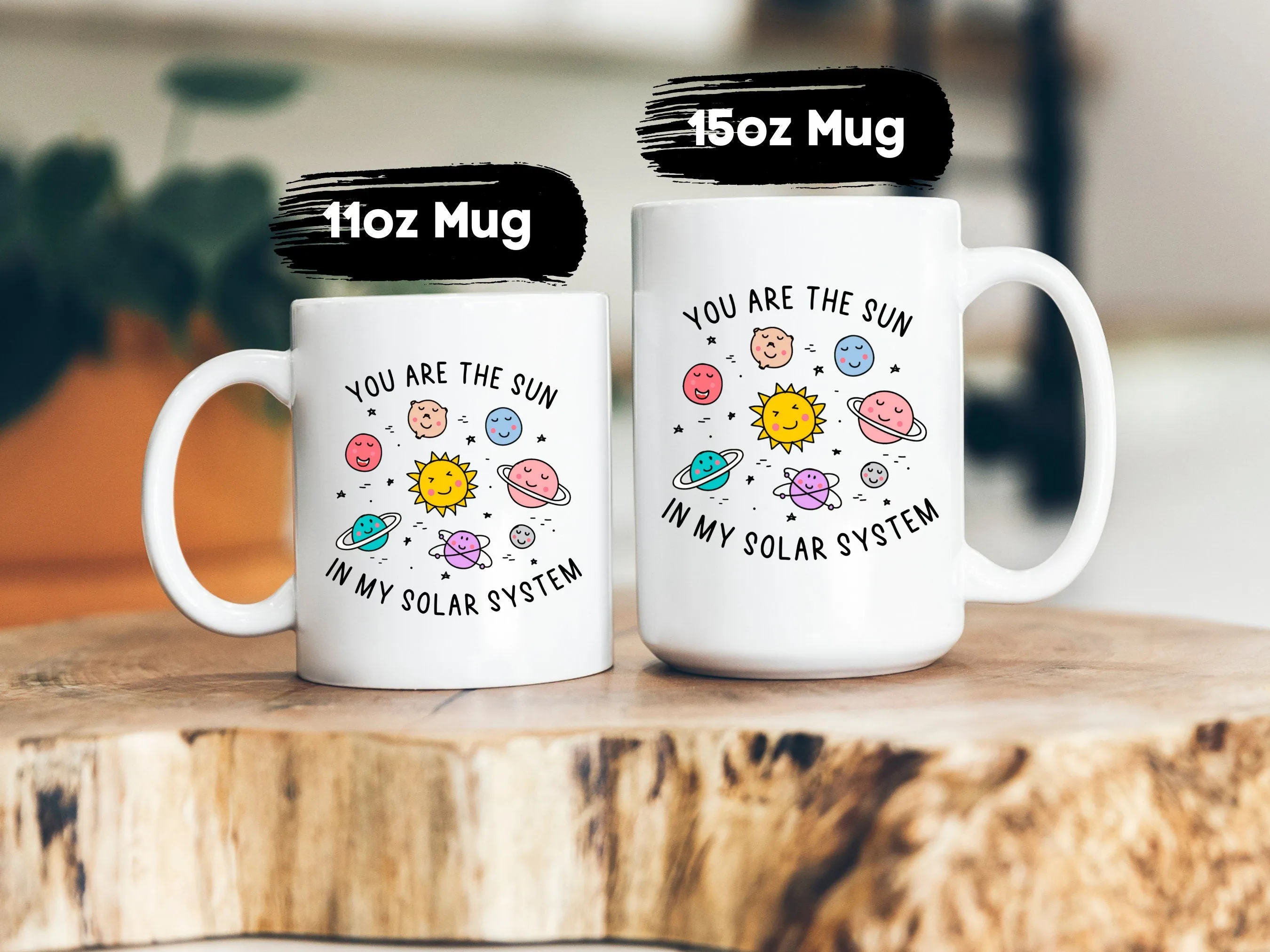 Solar System Mug Couples Best Friend Coffee Cup