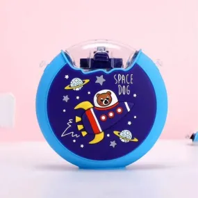 Space Donut Water Bottle | Cool Astronaut Gifts | Sipper for Kids