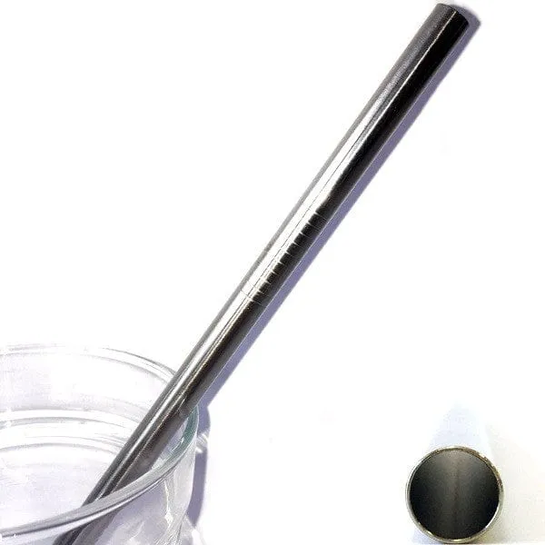 Stainless Steel Straw (8mm) - Straight