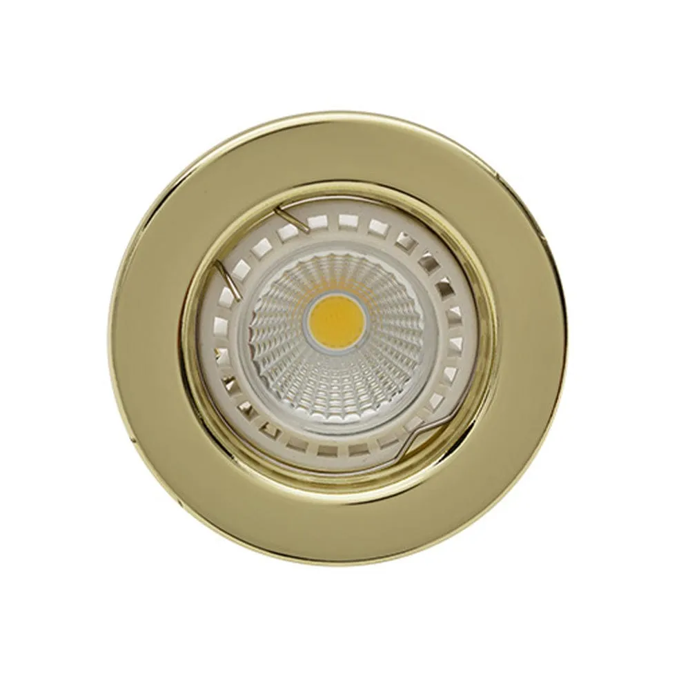 Straight Round Down Light 80mm Gun Metal | White | Chrome | Brass