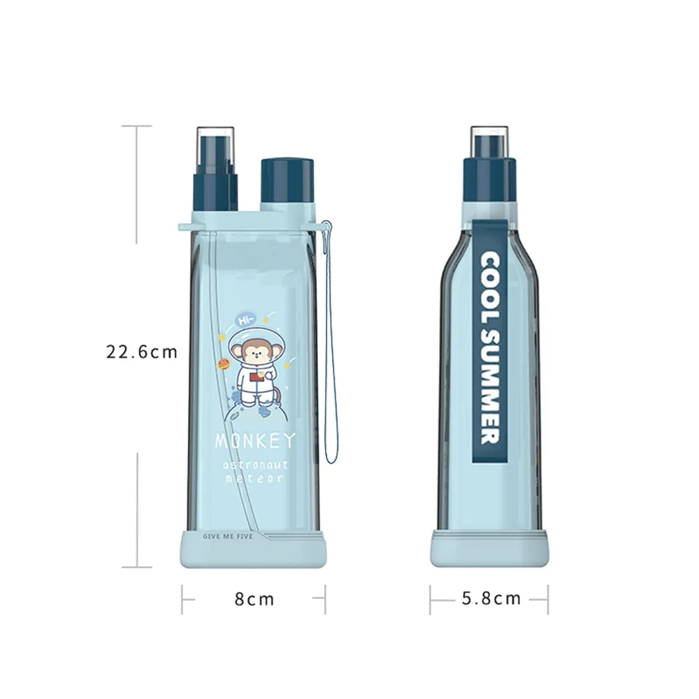 Summer cool 2 in 1 refreshment water-bottle.(510mL)