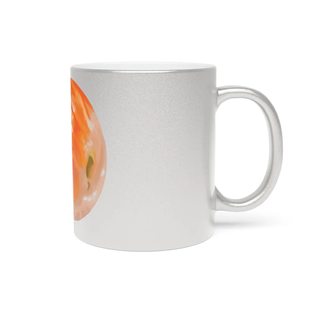 Sushi Metallic Mug (Silver / Gold)