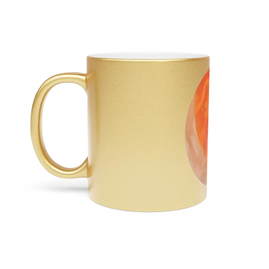 Sushi Metallic Mug (Silver / Gold)