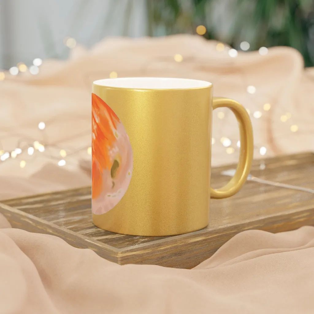 Sushi Metallic Mug (Silver / Gold)