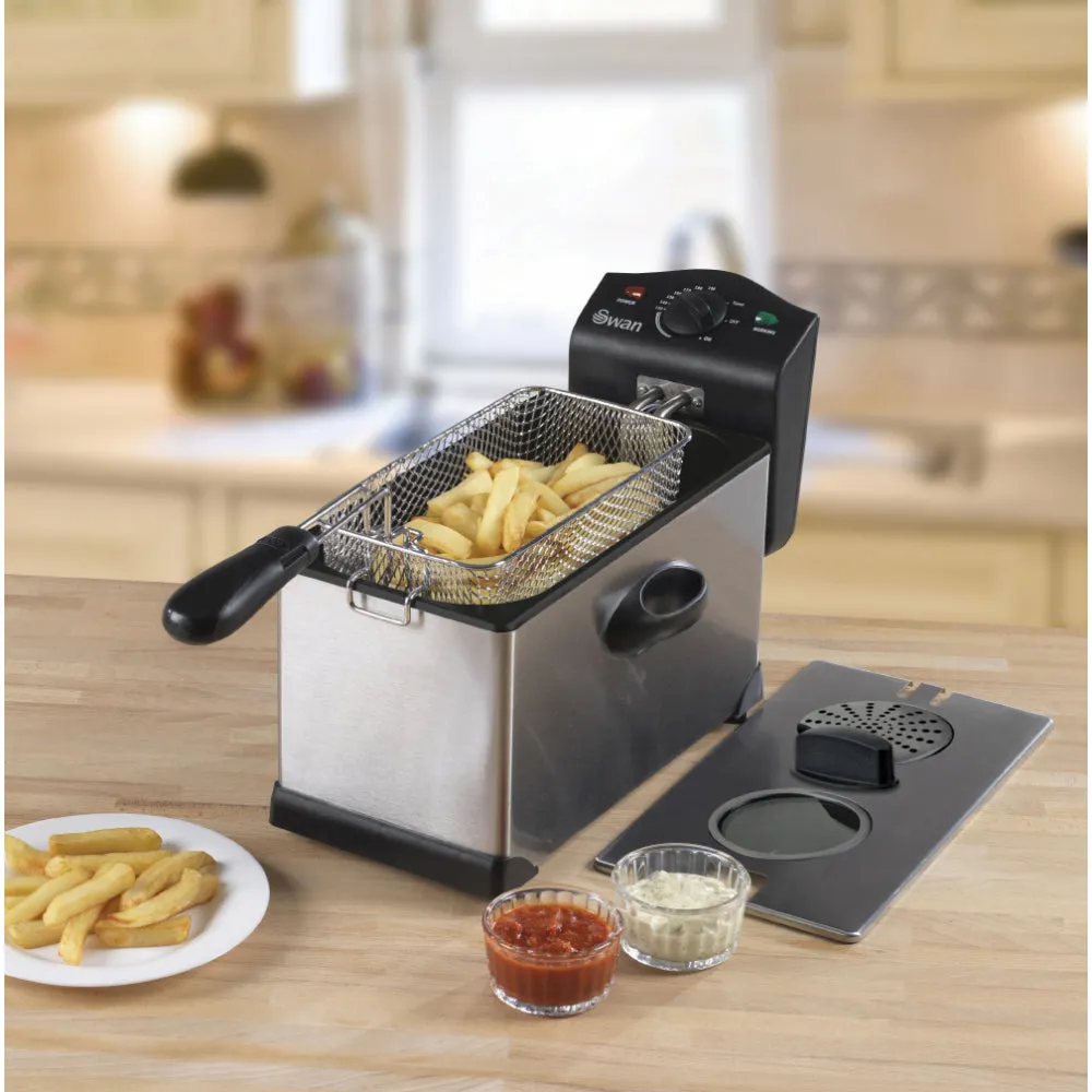 Swan Fryer 3L  - Stainless Steel