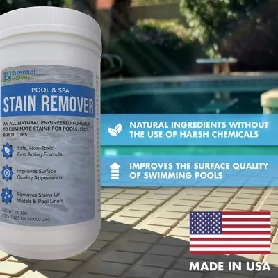 Swimming Pool & Spa Stain Remover for Vinyl Liners, Fiberglass, Plaster and Metals