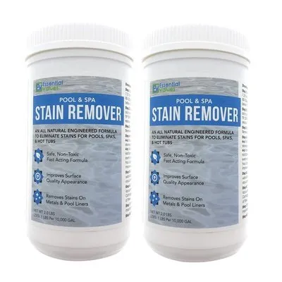 Swimming Pool & Spa Stain Remover for Vinyl Liners, Fiberglass, Plaster and Metals