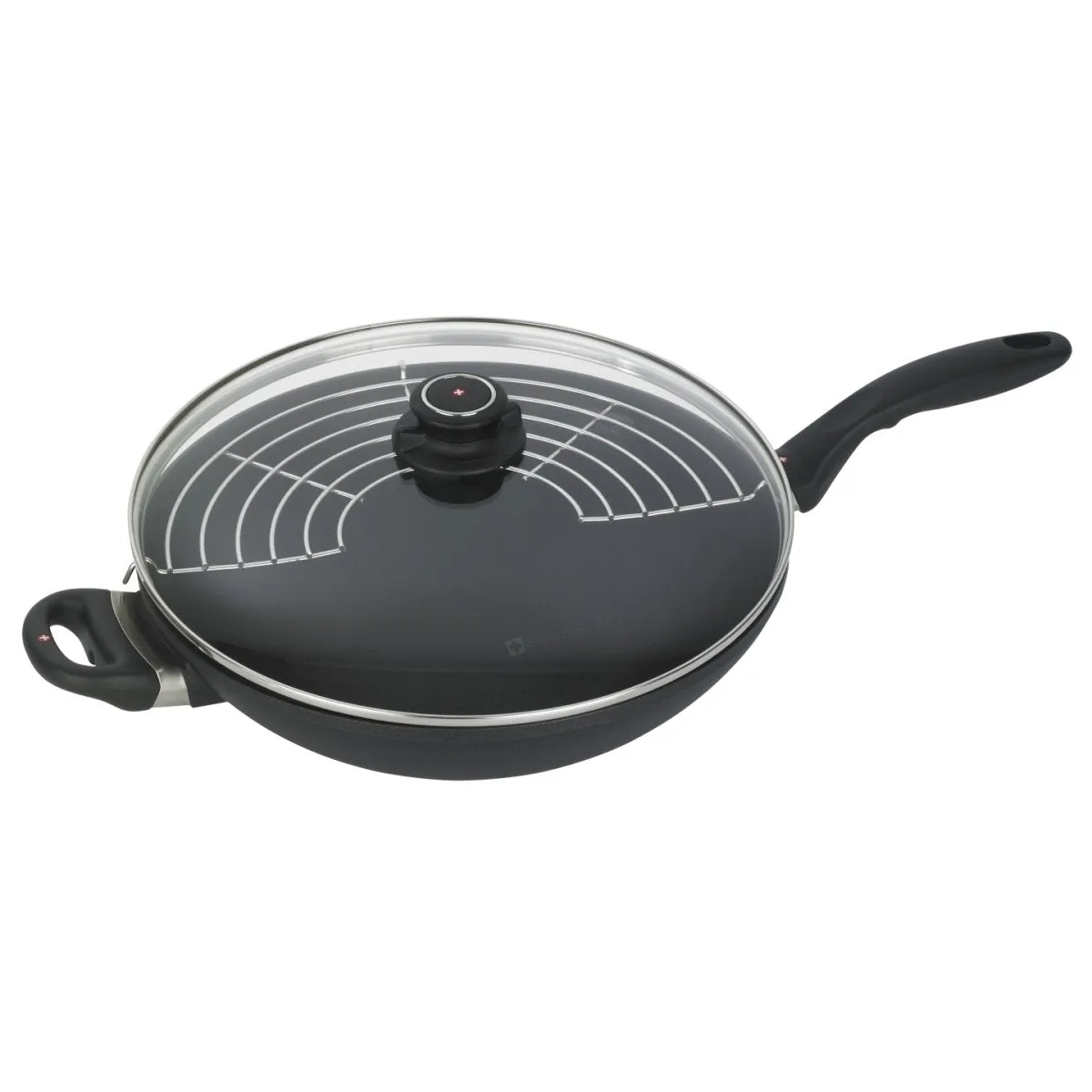 Swiss Diamond XD Classic Wok With Lid 32cm