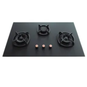 T3388TGSV MATTE SERIES 90CM 3-BURNER GAS HOB   FREE BASIC INSTALLATION