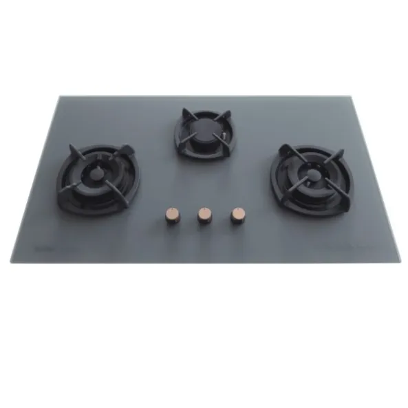 T3388TGSV MATTE SERIES 90CM 3-BURNER GAS HOB   FREE BASIC INSTALLATION