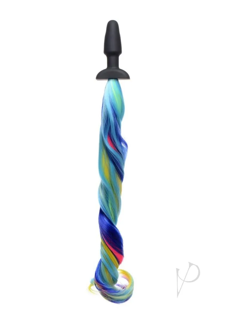 Tailz Pony Tail Anal Plug Rainbow