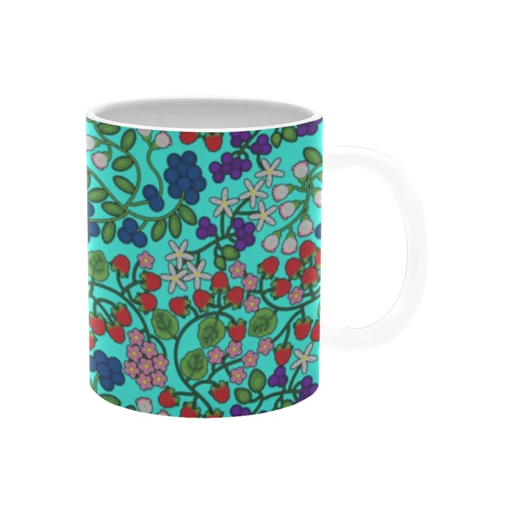 Takwakin Harvest Turquoise White Mug(11OZ)