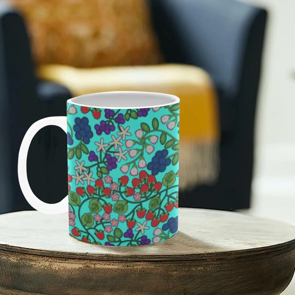 Takwakin Harvest Turquoise White Mug(11OZ)