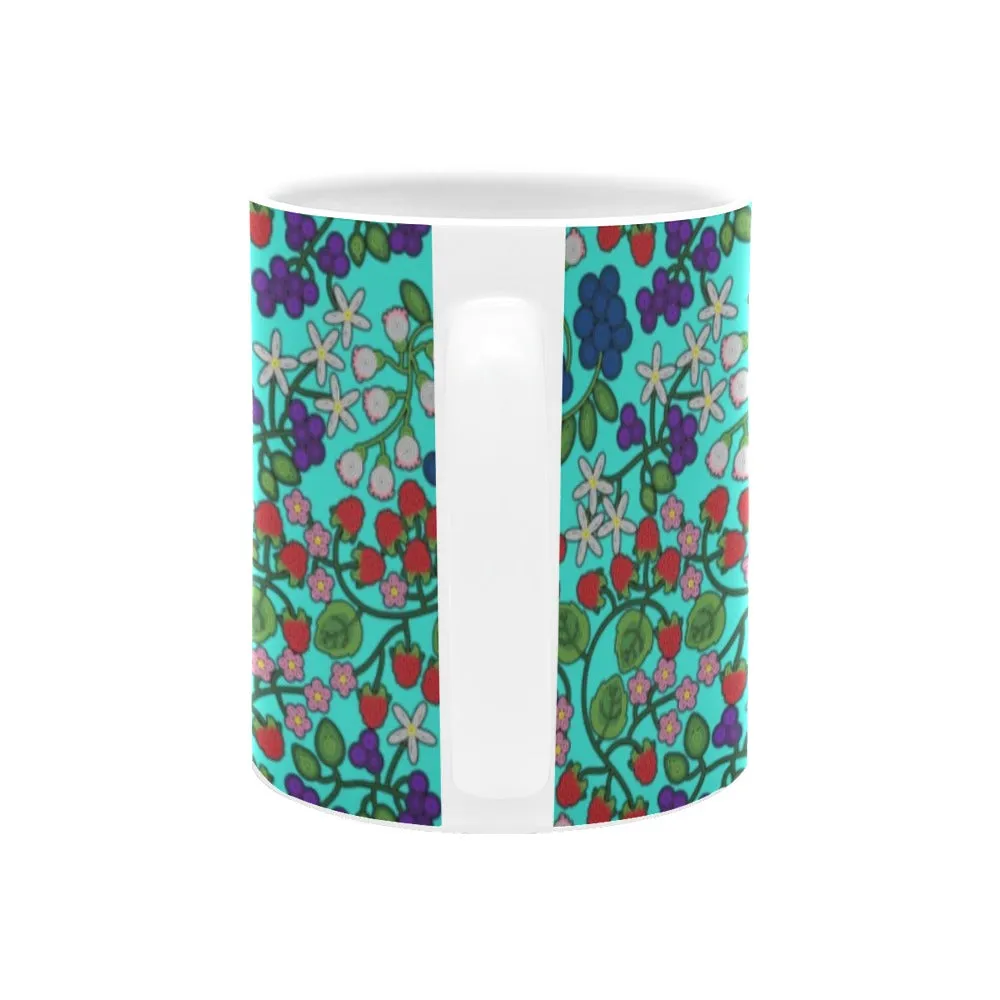 Takwakin Harvest Turquoise White Mug(11OZ)