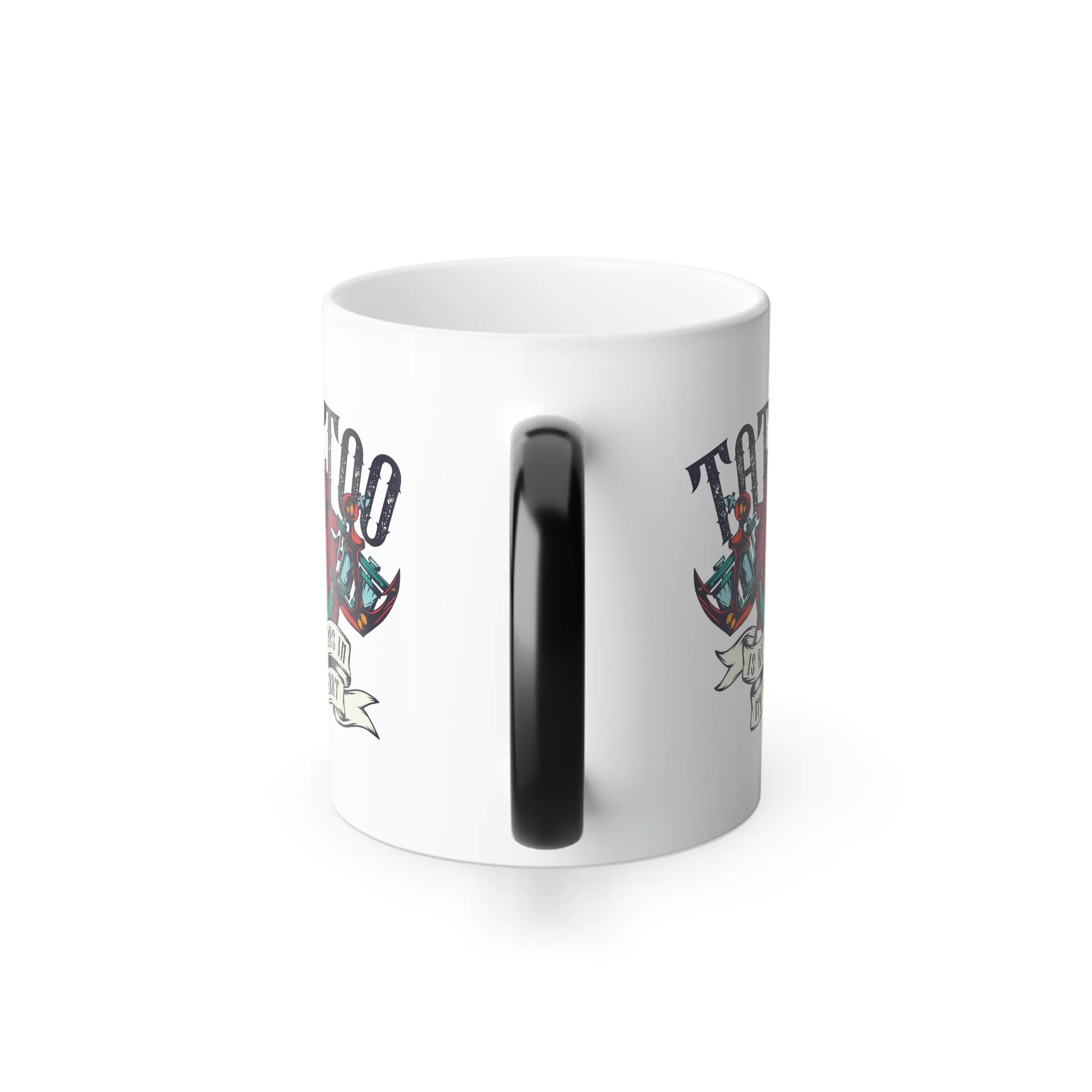 Tattoo is always in my heart 11oz Color Morphing Mug