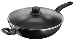 Tefal Specialty Non Stick Wok 32cm   Lid