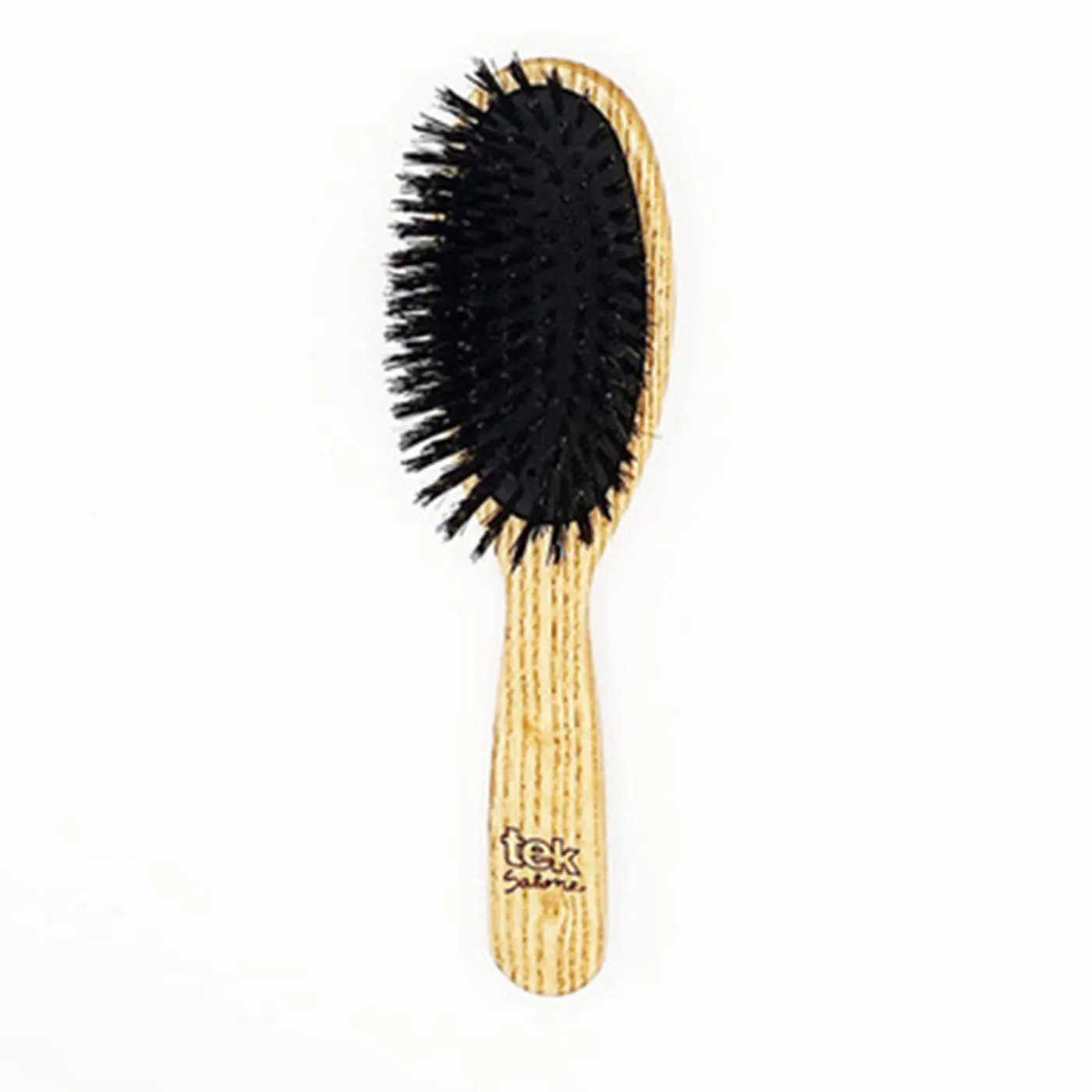 TEK Oval Brush with Wild Boar Bristles