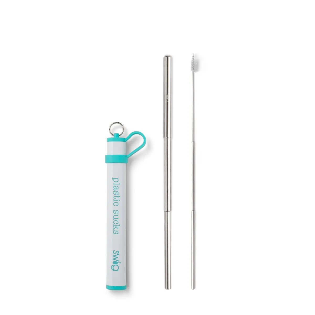 Telescopic Stainless Steel Straw Set -5 colors