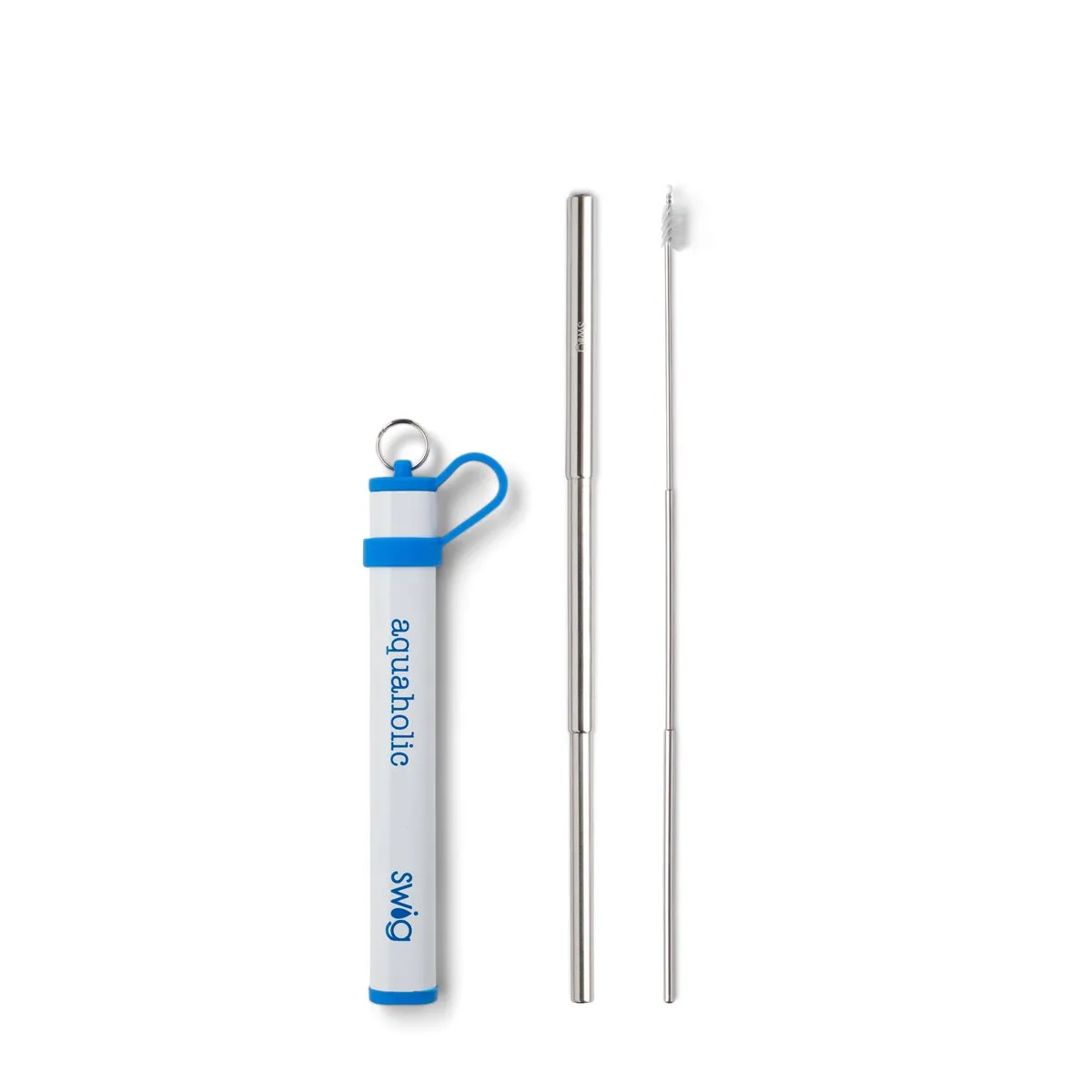 Telescopic Stainless Steel Straw Set -5 colors