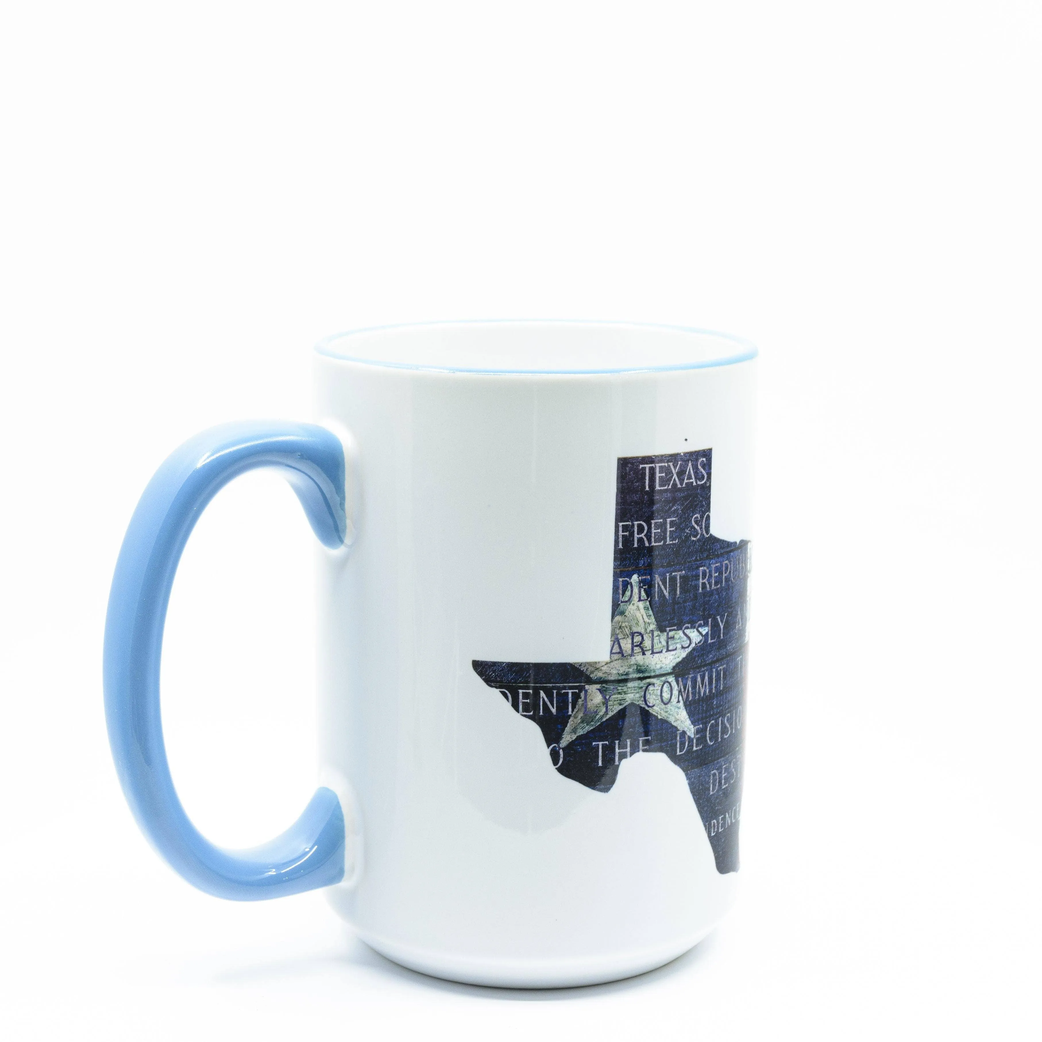 Texas Independence Ceramic Coffee Mug