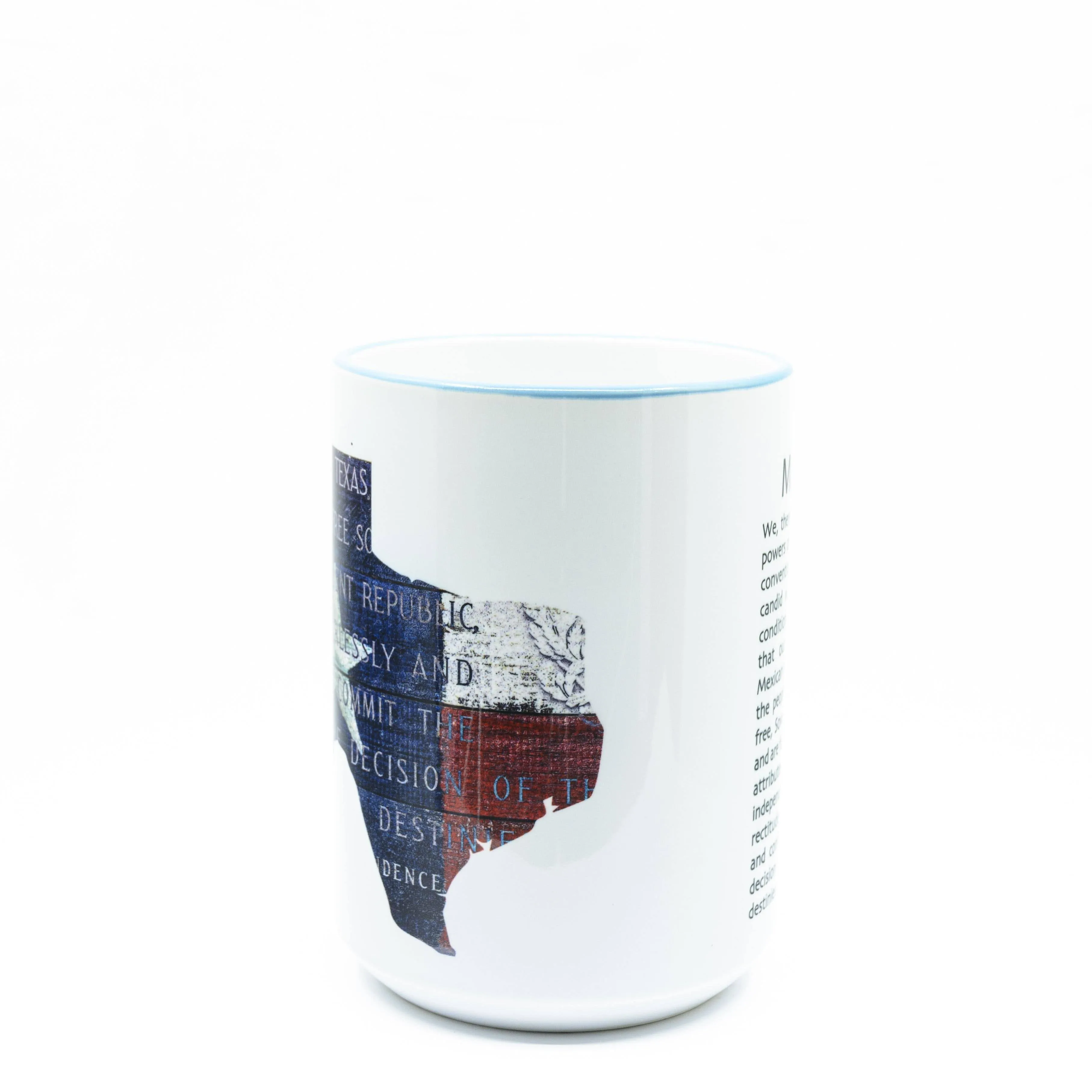 Texas Independence Ceramic Coffee Mug