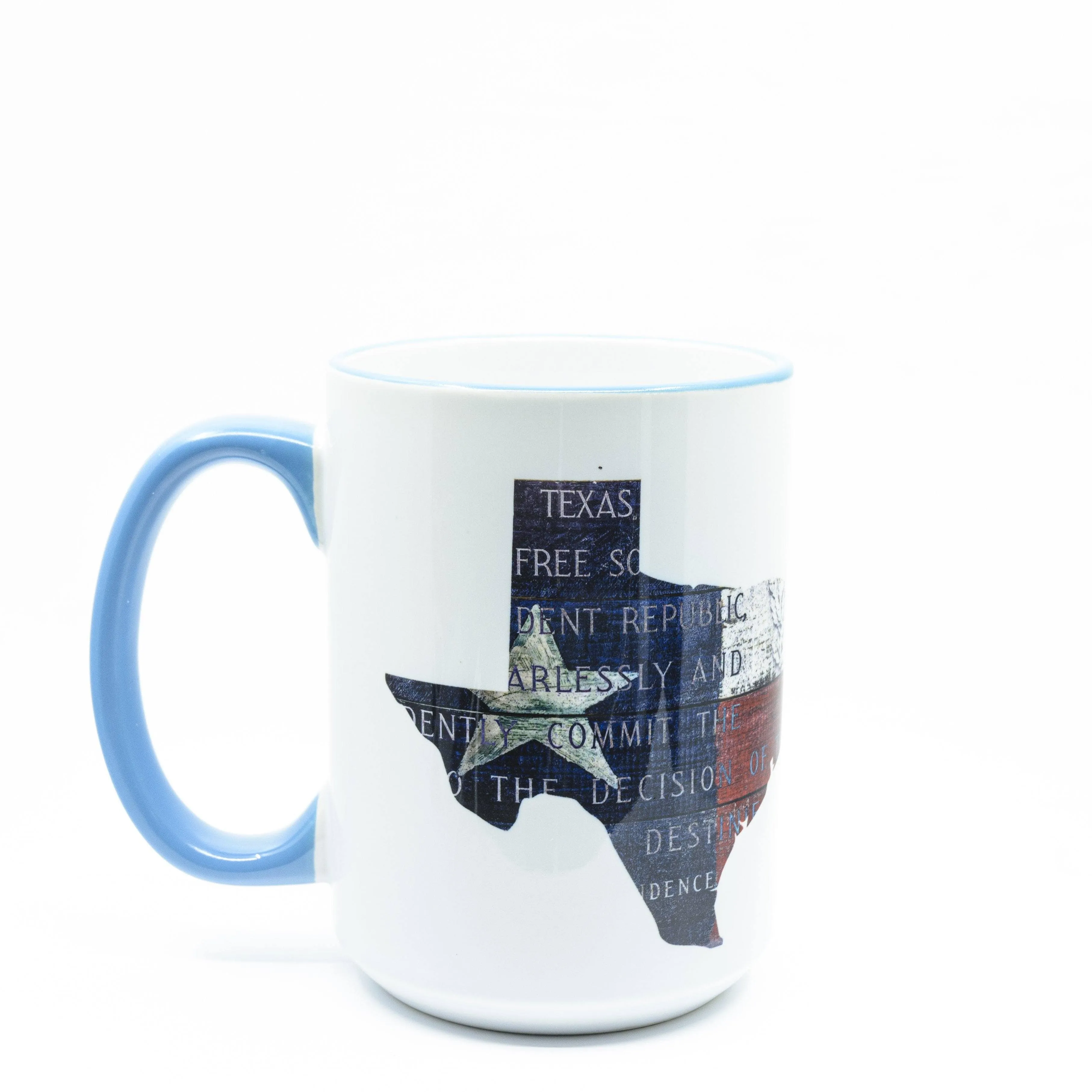 Texas Independence Ceramic Coffee Mug