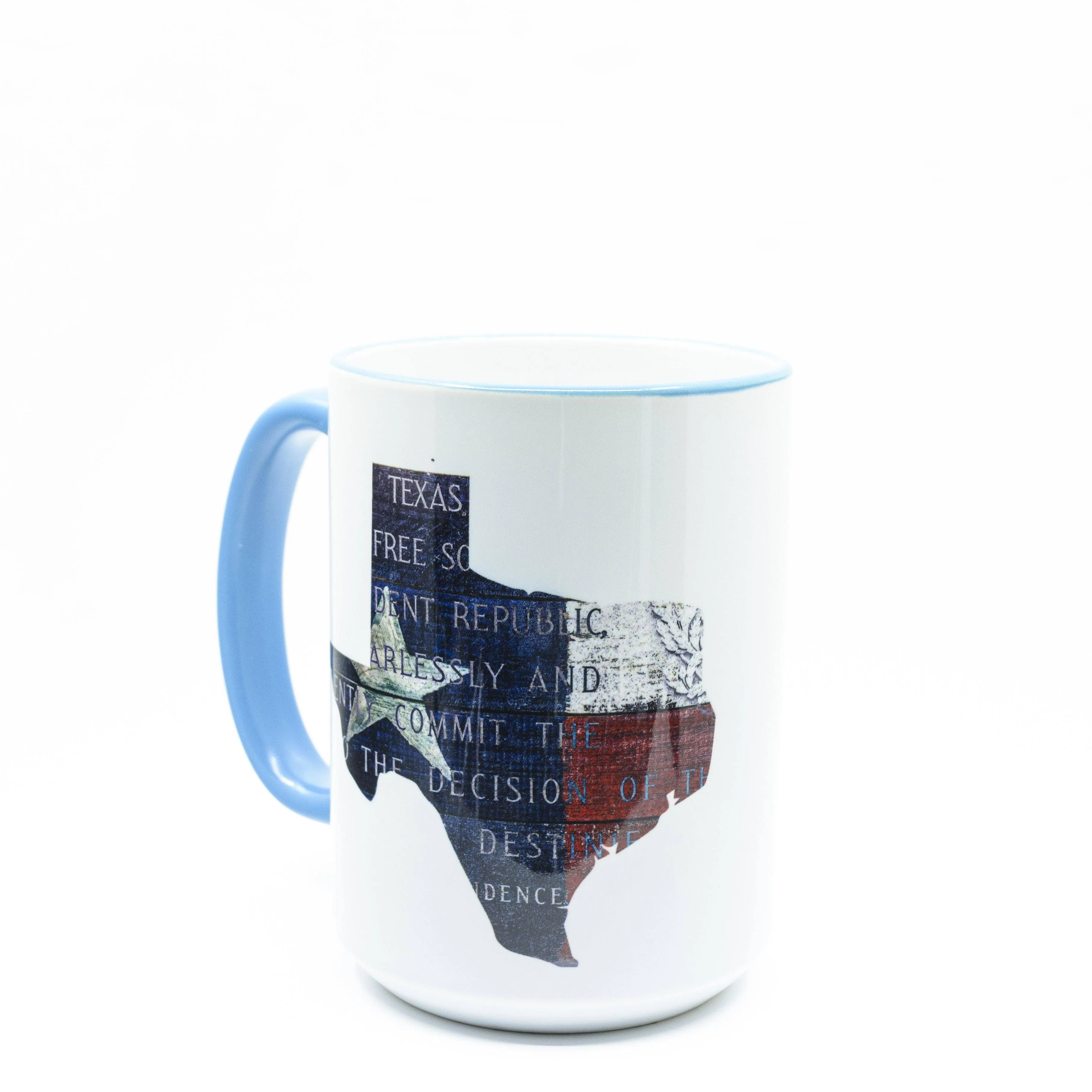 Texas Independence Ceramic Coffee Mug