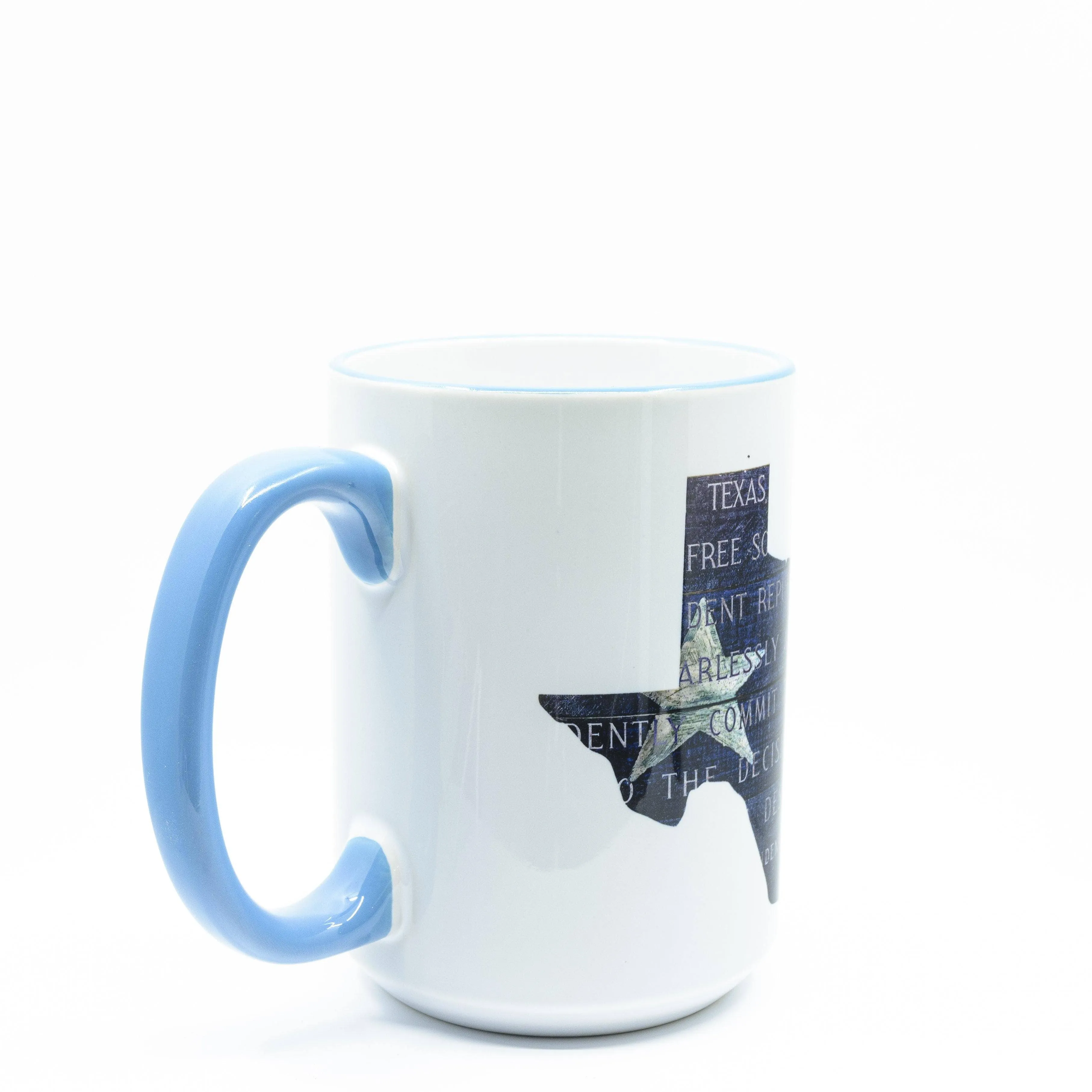 Texas Independence Ceramic Coffee Mug